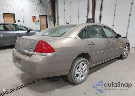 2007 Chevrolet Impala Ls from USA, damaged, VIN 2G1WB58K279196099